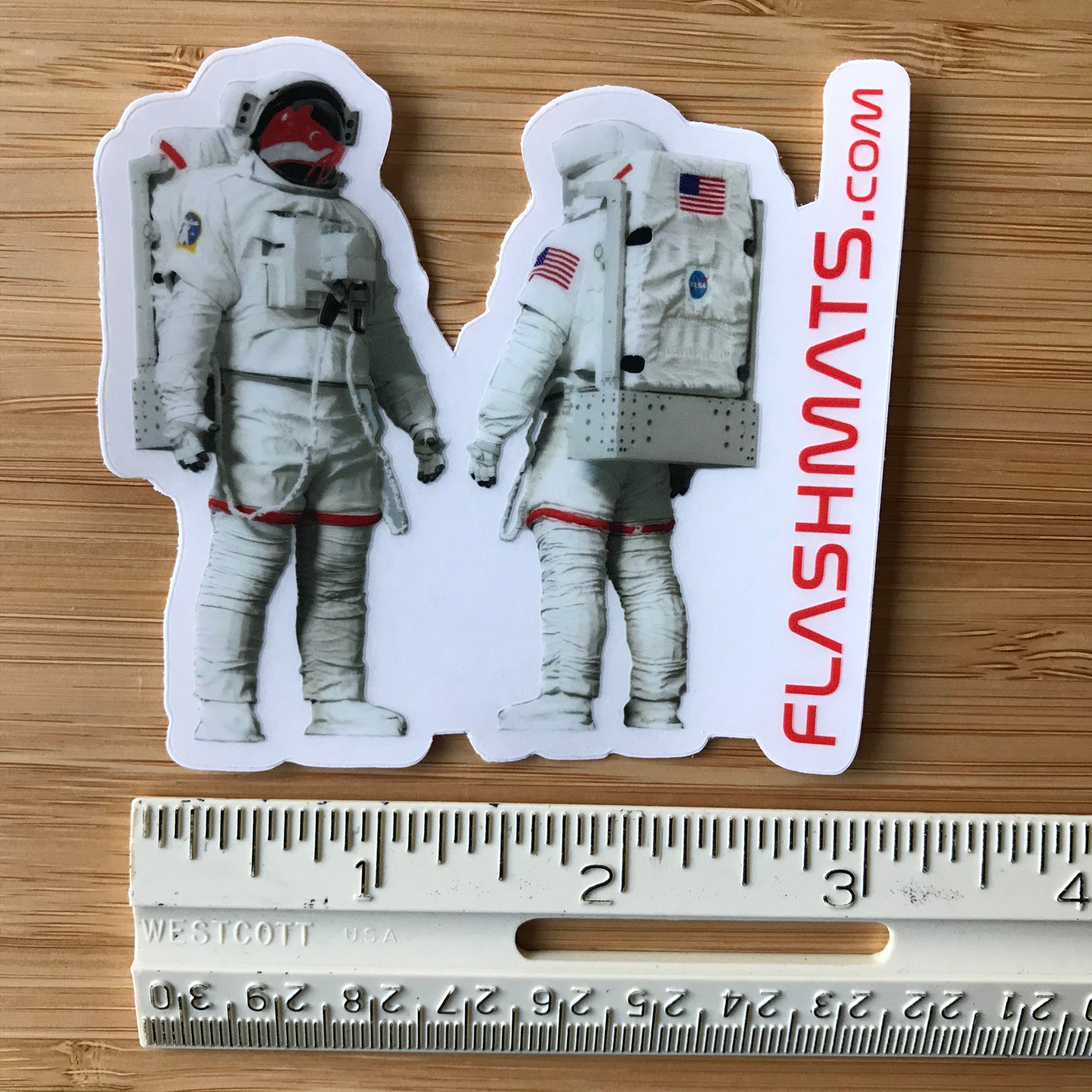 Flashstronaut Sticker 3-Pack