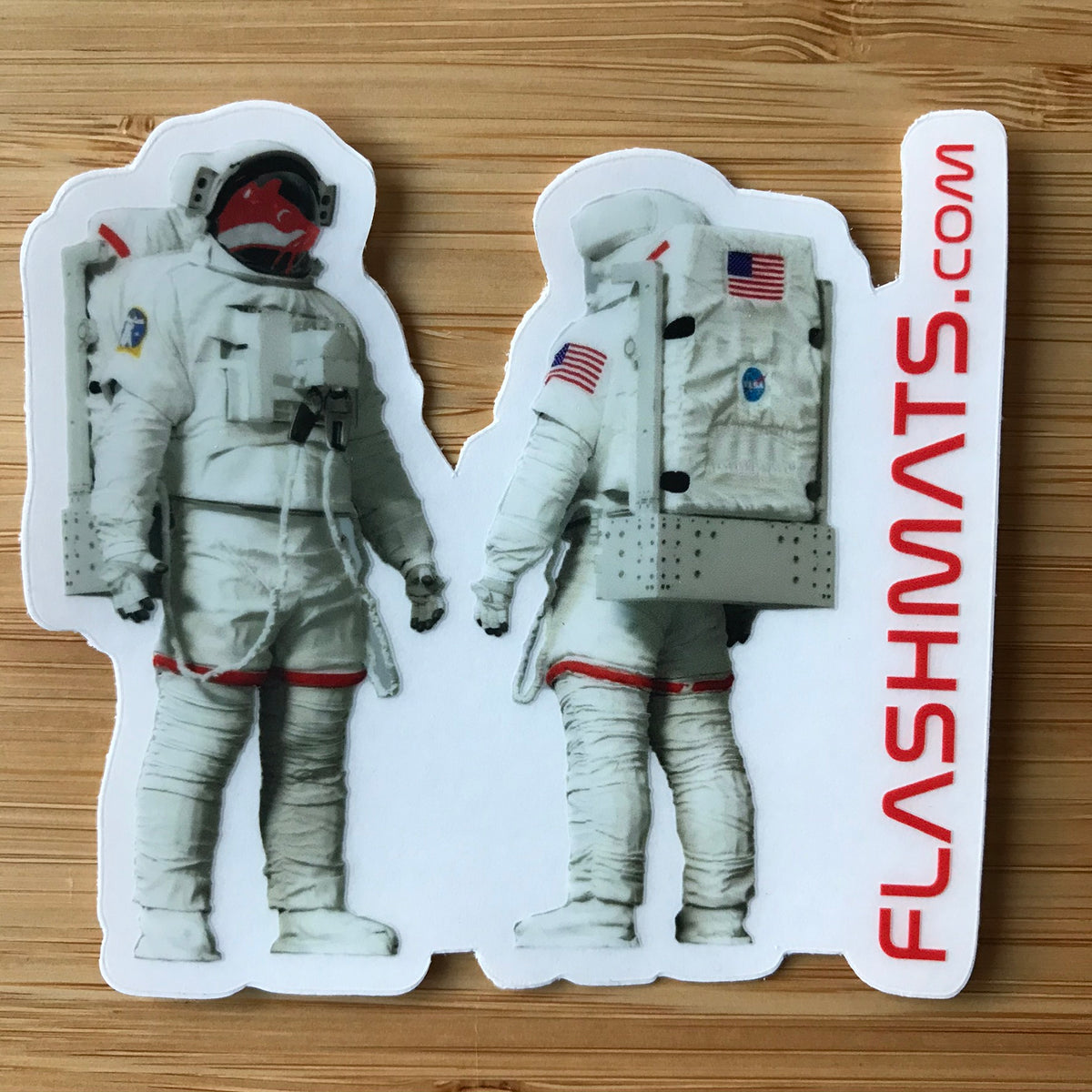 Flashstronaut Sticker 3-Pack
