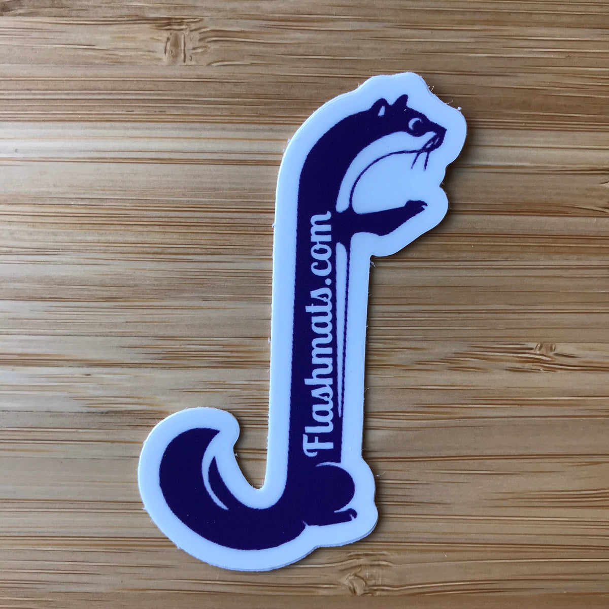 Flash Otter Letterman Sticker 3-Pack