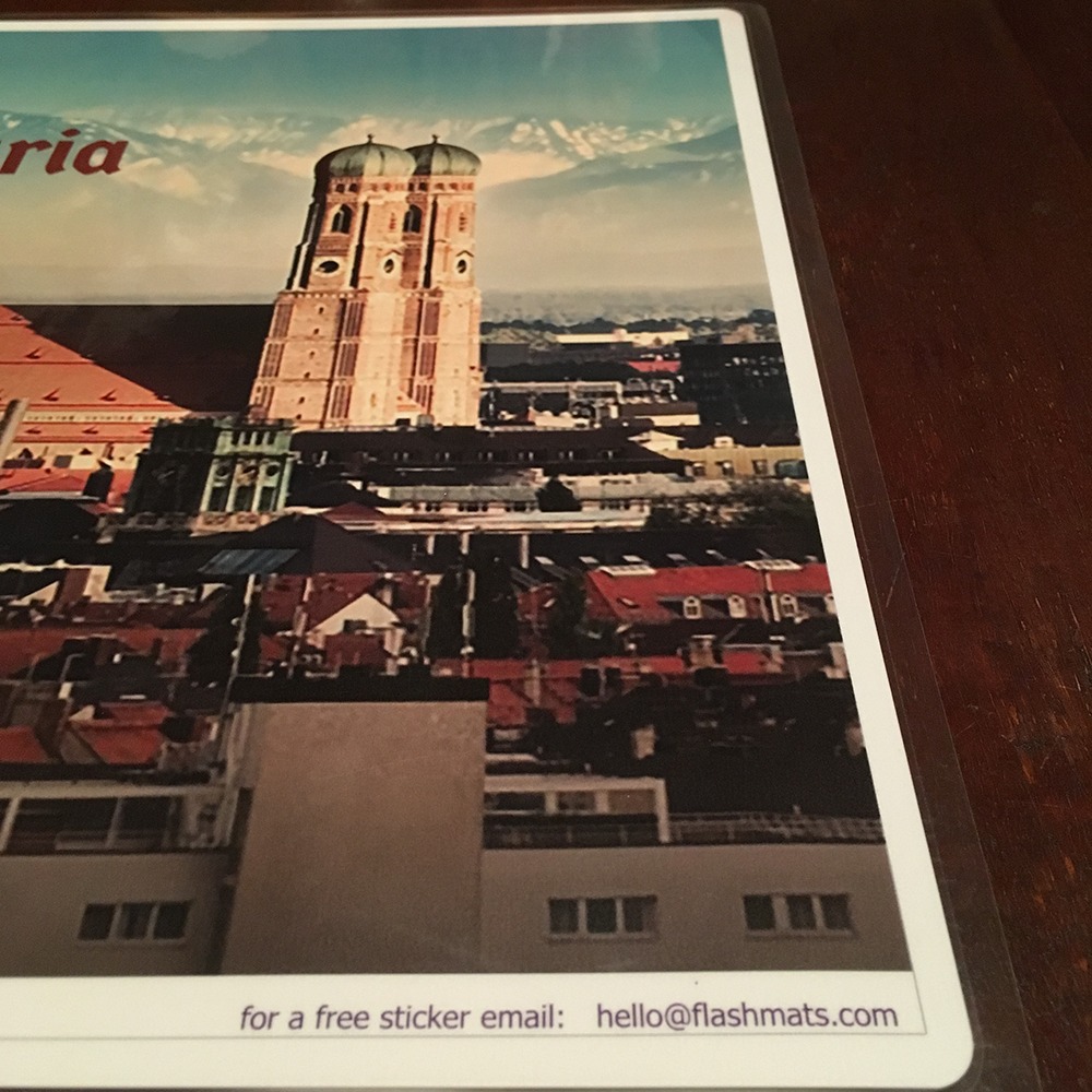 Munich Schnelltrain Network Map Placemat